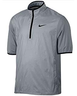 NIKE Golf CLOSEOUT Men’s Shield Short Sleeve Jacket (Wolf Grey) Review