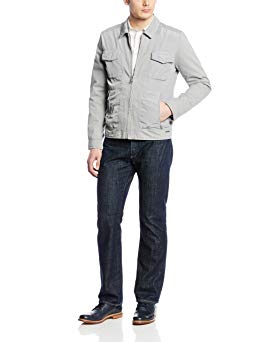 Calvin Klein Jeans Men's Mixed Media Jacket