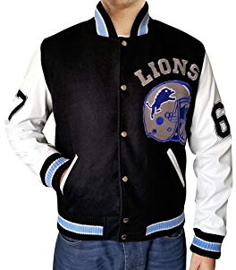 RLW Detroit Hills Beverly Cop Lions Letterman Jacket