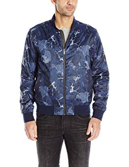 Calvin Klein Jeans Men's Floral Bomber Jacket