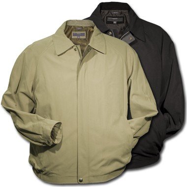 Perry Ellis Mens Big and Tall Lightweight Micro Fiber Golf Jacket Review