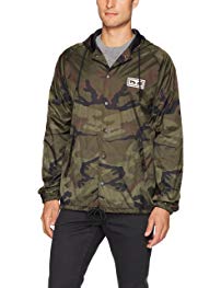 Obey Men's No One Coaches Jacket
