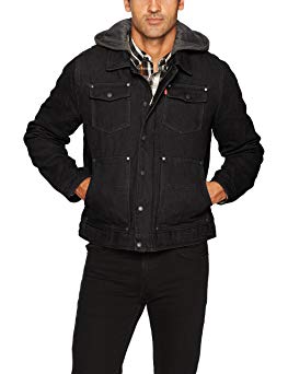 Levi’s Men’s Cotton Canvas Trucker Jacket with Removable Hood Review