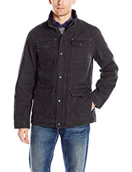 Bass GH Men’s Cotton Stand Collar Four Pocket Chore Jacket With Lining Review