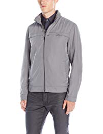Calvin Klein Men’s Poly Twill Jacket With Hidden Hood Review