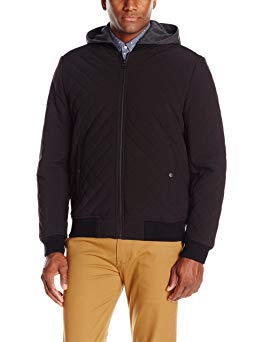 Levi’s Men’s Fashion Soft Shell Diamond Quilted Varsity Bomber With Hood Review