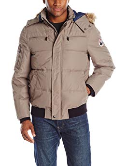 Halifax Traders Men’s Dobby Tech Hooded Bomber Review