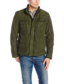 Levi's Men's Washed Cotton Two Pocket Sherpa Lined Trucker Jacket